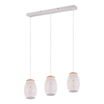 Biele závesné svietidlo ø 15 cm Bidar – Trio – Obrázok 6