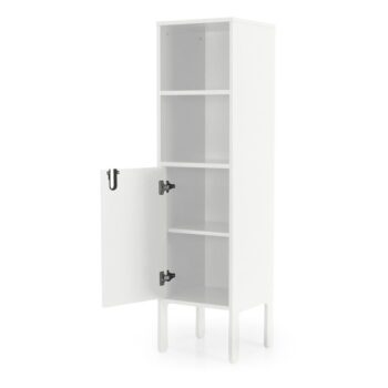 Biela skriňa Tenzo Uno, výška 152 cm – Obrázok 3