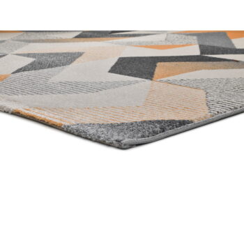 Oranžovo-sivý koberec Universal Gladys Abstract, 80 x 150 cm – Obrázok 3