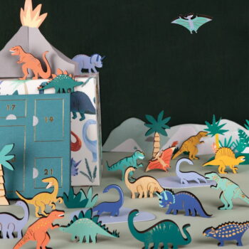 Adventný kalendár Dinosaur - Meri Meri – Obrázok 3