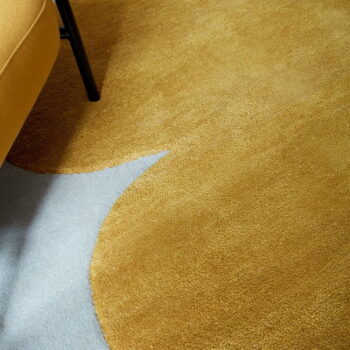 Okrovožltý ručne tkaný vlnený koberec 120x170 cm Canvas – Asiatic Carpets - Image 3