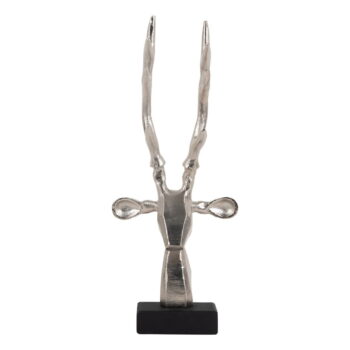 Kovová soška (výška 34 cm) Reindeer Head – PT LIVING - Image 3