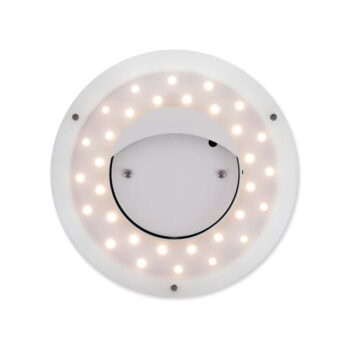 Biele LED nástenné svietidlo s časovačom/na diaľkové ovládanie na USB ø 19 cm Dot – Remember - Image 9