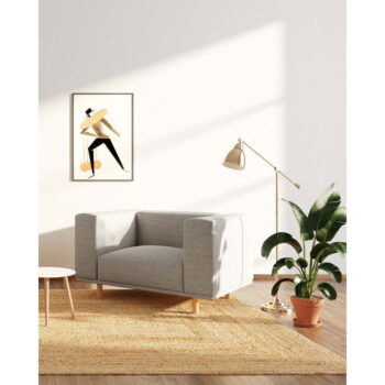 Svetlosivé relaxačné kreslo Kukumo – Ame Yens - Image 4