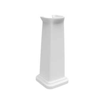 Biely keramický stĺp k umývadlu 27x27 cm Classic – Sapho