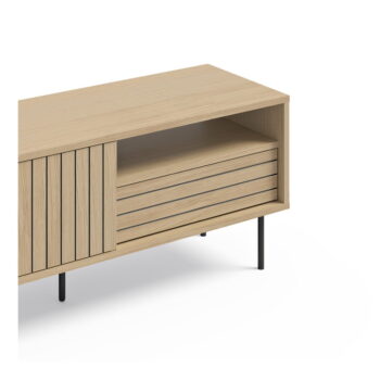TV stolík v dekore duba v prírodnej farbe 140x56 cm Trivia – TemaHome - Image 4