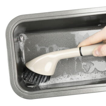 Sivá čistiaca kefa Kitchen Craft Natural Elements – Obrázok 3