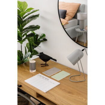 Modrá čalúnená dvojlôžková posteľ s úložným priestorom s roštom 180x200 cm Lotte - Meise Möbel – Obrázok 4