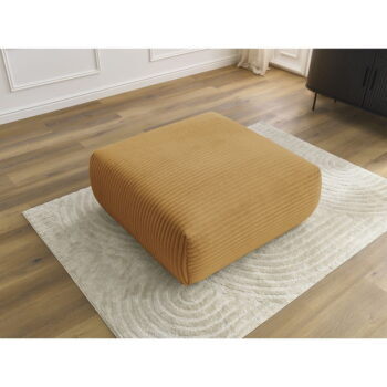 Menčestrová podnožka v horčicovej farbe Lucien – Bobochic Paris - Image 5
