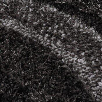 Čierno-sivý ručne tkaný koberec z recyklovaných vlákien 200x290 cm Velvet – Flair Rugs - Image 4