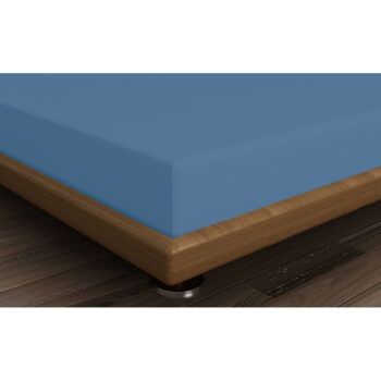 Modrá napínacia bavlnená plachta 140x200 cm – Mijolnir - Image 2