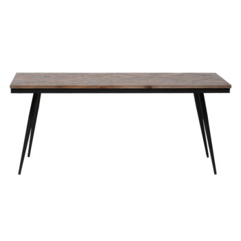 Jedálenský stôl z akáciového dreva BePureHome Rhombic, 180 × 90 cm