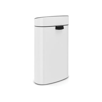 Biely dotykový oceľový odpadkový kôš 40 l Touch Bin – Brabantia - Image 3