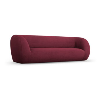 Vínová pohovka z textílie buklé 230 cm Essen – Cosmopolitan Design - Image 2