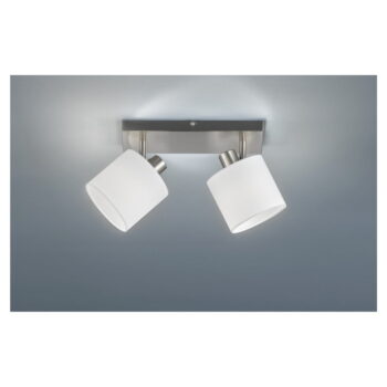 Biele stropné svietidlo pre 2 žiarovky Trio Spot Tommy – Obrázok 2
