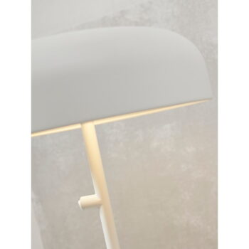 Biela stolová lampa s kovovým tienidlom (výška  45 cm) Porto L – it's about RoMi - Image 3