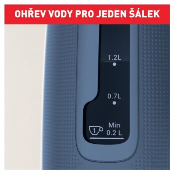 Tmavomodrá plastová rýchlovarná kanvica 1,7 l KO2M0410 – Tefal - Image 3
