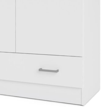 Biela šatníková skriňa 79x170 cm Space – Tvilum - Image 10
