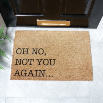 Rohožka z kokosového vlákna 40x60 cm Oh No Not You Again – Artsy Doormats – Obrázok 10