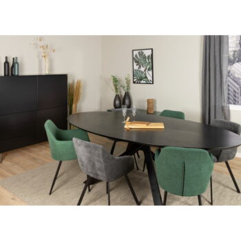 Jedálenský stôl v dekore jaseňa 240x120 cm Cox - Tenzo - Image 3