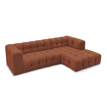 Rohová pohovka v tehlovej farbe Cloud – Bobochic Paris - Image 6
