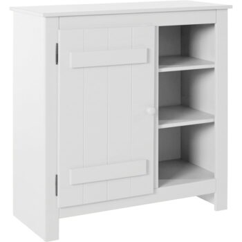 Biela skrinka z borovicového dreva 90x90 cm Bertram – Støraa - Image 2