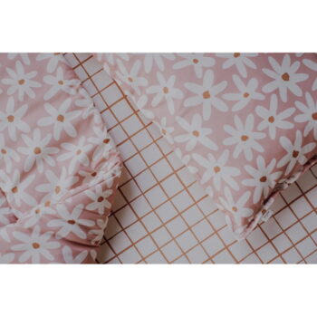 Ružová súprava do postieľky Blush Daisies – Malomi Kids – Obrázok 10