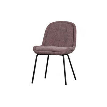 Zamatové jedálenské stoličky v levanduľovej farbe v súprave 2 ks Crate – BePureHome - Image 2