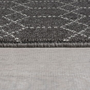 Tmavosivý umývateľný behúň 57x230 cm Argyll – Flair Rugs - Image 6