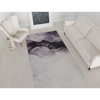Sivý prateľný koberec 180x120 cm - Vitaus - Image 2