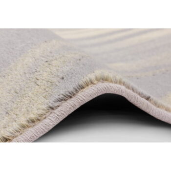 Krémovo-sivý vlnený koberec 200x300 cm Plants – Agnella – Obrázok 3