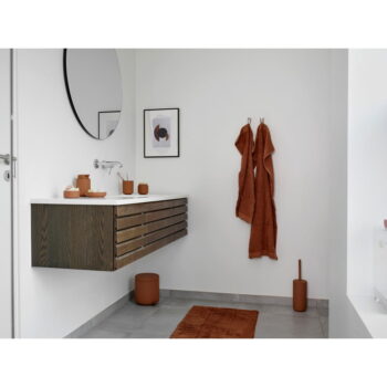 Oranžovohnedý bavlnený uterák 50x70 cm Terracotta – Zone - Image 3