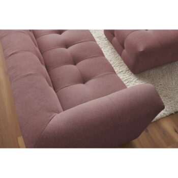 Tmavoružová pohovka 324 cm Kleber - Bobochic Paris - Image 7