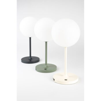 Krémová stmievateľná stolová lampa (výška 33 cm) Hub – White Label - Image 7