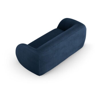 Modrá pohovka z textílie buklé 210 cm Essen – Cosmopolitan Design - Image 3