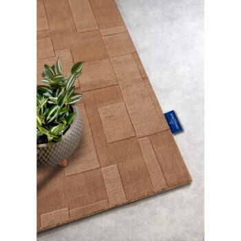 Hnedý ručne tkaný vlnený behúň 80x250 cm Wilhelmine – Villeroy&Boch - Image 3
