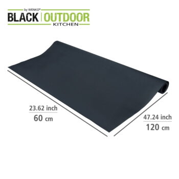 Čierna protišmyková ochranná podložka ku grilu Wenko Suma, 60 x 120 cm – Obrázok 7
