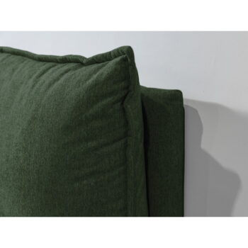 Tmavozelená čalúnená dvojlôžková posteľ s úložným priestorom a roštom 160x200 cm Garancia – Bobochic Paris - Image 11