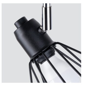 Čierne stropné svietidlo ø 10 cm Varpu – Nice Lamps - Image 3