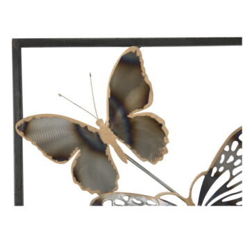 Kovová nástenná dekorácia Mauro Ferretti Butterflies - Image 6