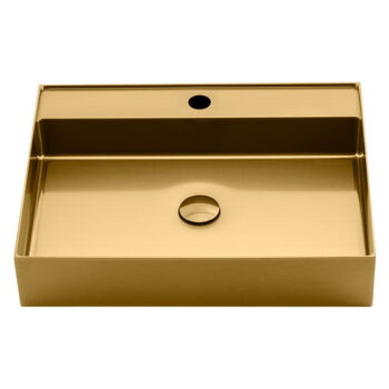 Antikoro umývadlo v zlatej farbe 55x42 cm Aurum – Sapho - Image 2