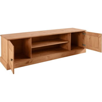 TV stolík z borovicového dreva v prírodnej farbe 45x40 cm Mille – Støraa – Obrázok 3