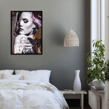 Plagát v ráme 50x70 cm Fly Again – Malerifabrikken – Obrázok 2