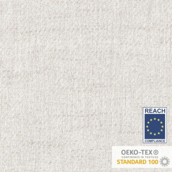 Krémovobiela čalúnená jednolôžková posteľ 100x200 cm Scala – Maison de Rêve - Image 2