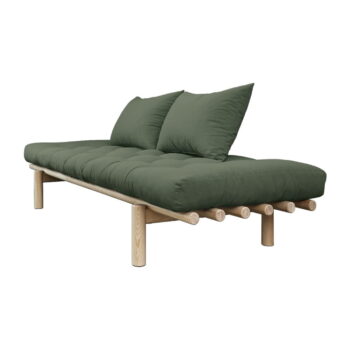 Pohovka so zeleným poťahom Karup Design Pace Natural/Olive Green - Image 3