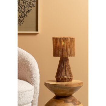 Okrúhly odkladací stolík z mangového dreva ø 35 cm Totem – Leitmotiv - Image 8