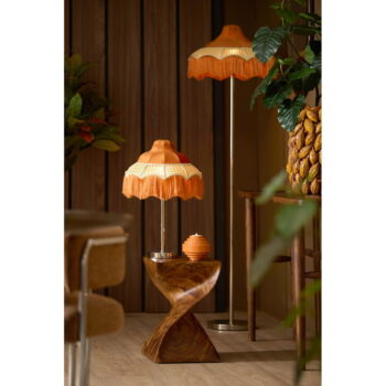 Oranžové tienidlo ø 35 cm Mizia – Light & Living - Image 2