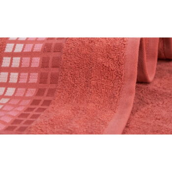 Ružová bavlnená osuška 70x140 cm Darwin – My House – Obrázok 3