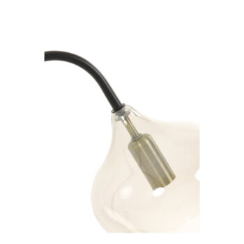 Čierna stolová lampa (výška 50,5 cm) Rakel - Light & Living - Image 4