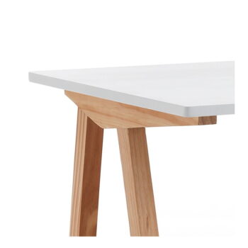Pracovný stôl s bielou doskou 60x120 cm Mak – Tomasucci - Image 2